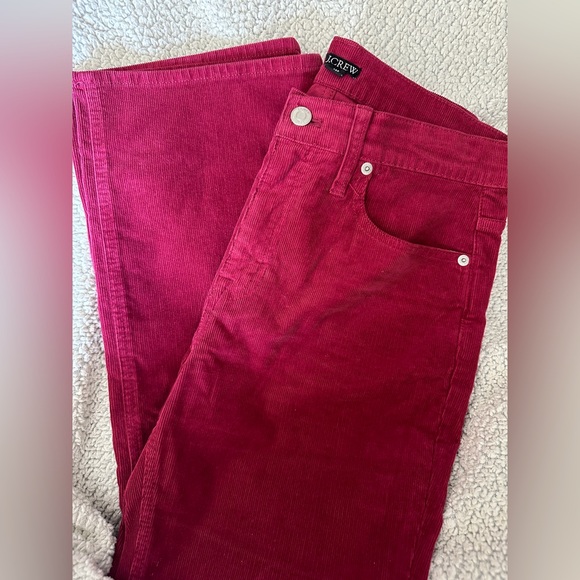 J. Crew Petite high-rise slim demi-boot corduroy pant. - Picture 14 of 16